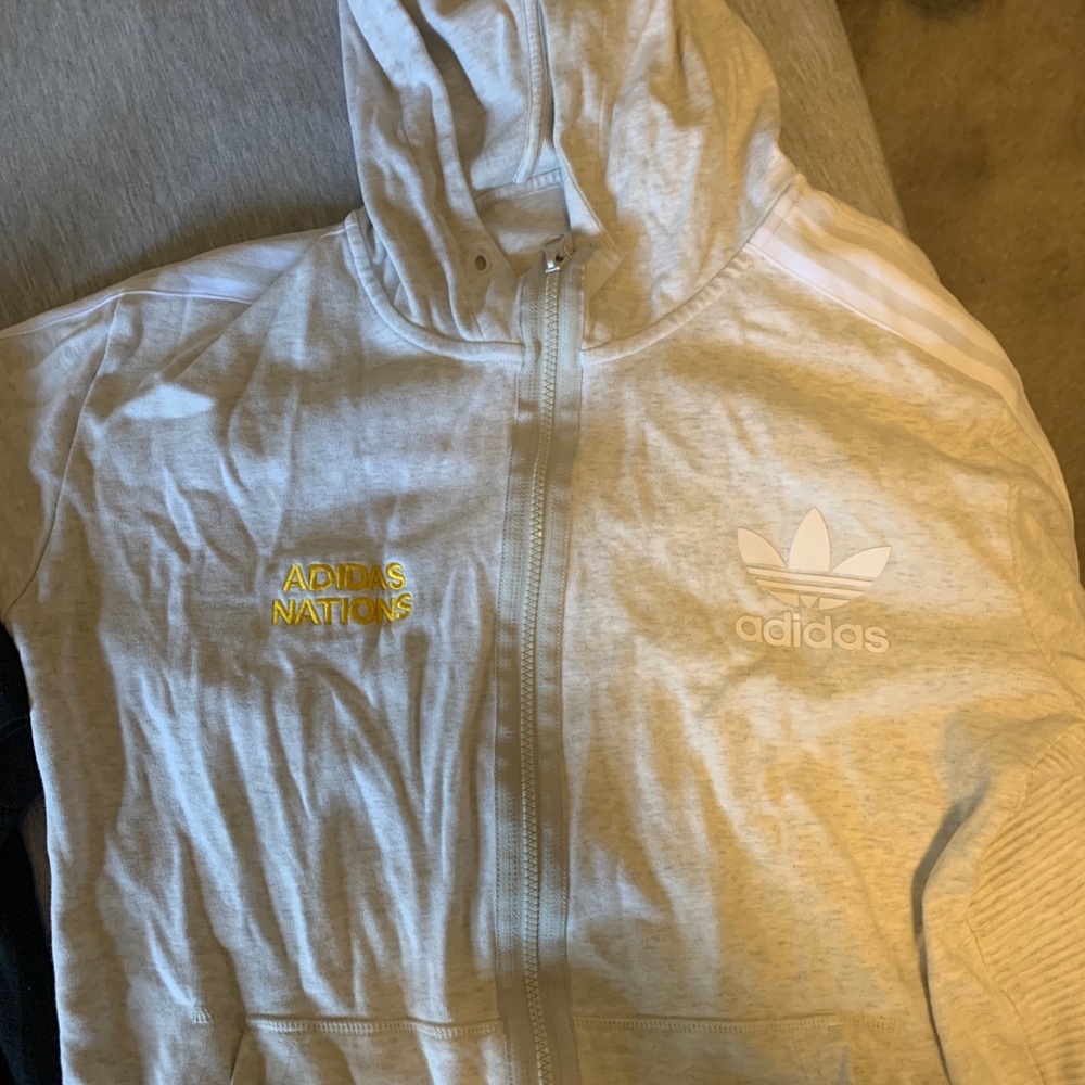adidas nations basketball hoodie. team issued